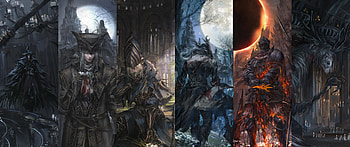 Bloodborne (and Dark Souls) by Stu_dts []: ImaginaryDarkSouls, Dark Souls 3440X1440 HD wallpaper