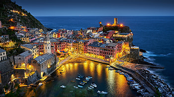Cinque Terre Italy Vernazza Travel HD wallpaper