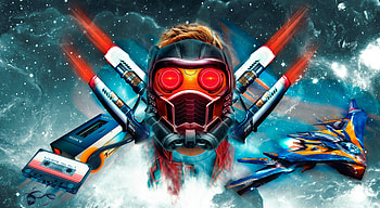 Star Lord, Guardians of the Galaxy, marvel comics, art HD wallpaper