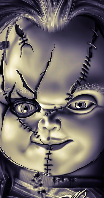 Chucky, eye, head HD phone wallpaper