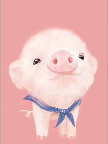 Curious piggy, Farm animal cuteness, Pink snouts, Playful oinks HD phone wallpaper