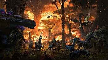 Avatar: Fire & Ash — : Emberwild Grove, Avatar: Fire And Ash HD wallpaper