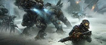 Preview destiny, soldiers, war, winter HD wallpaper