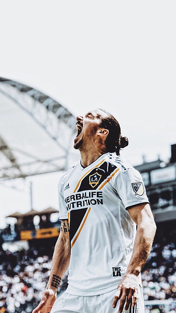 Zlatan, LA Galaxy, Soccer team HD phone wallpaper