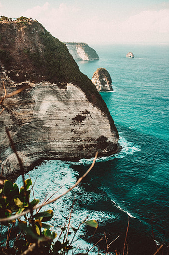 Landscape, Nature, Sea, Rocks, Coast, Precipitous HD phone wallpaper