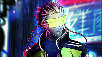 Anime Scifi Ninja , anime, scifi, ninja, artist, artwork, digital-art HD wallpaper