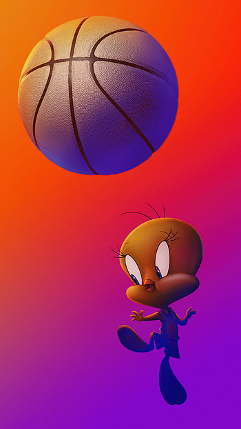 Looney Tunes Tweety Bird, Space Jam: A New Legacy, Sony Xperia HD phone wallpaper