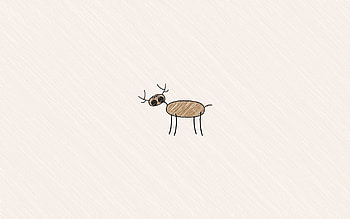 Minimalism, Deer, Centre, Center, Elk, Handsome, Handsome Man HD wallpaper