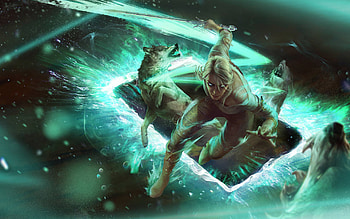 Ciri Gwent The Witcher Card Game, gwent-the-witcher-card-game, 2016-games, games, artist, digital-art HD wallpaper