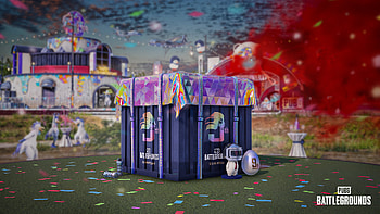 PUBG Festival Crate — ; Battlegrounds Party Drop (); PUBG Event Supply Crate, Video Game, Playerunknown's Battlegrounds HD wallpaper