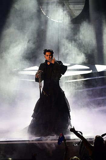 Sheldon Riley, Spectacular Eurovision act, Message behind, Australian artist HD phone wallpaper