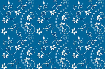 Blue Swirls, Abstract, Leaves, Fantasy, Swirls HD wallpaper