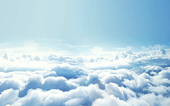Winter clouds, backgrounds, Chilly atmosphere, Frozen beauty HD wallpaper