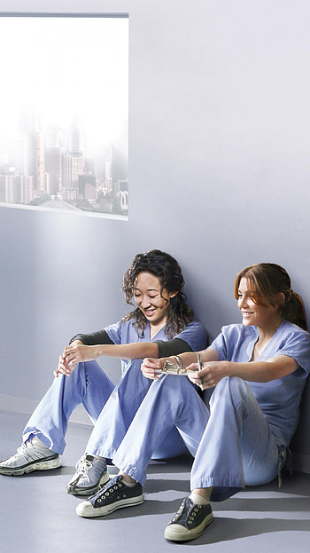 Grey's Anatomy, Emotional rollercoaster, Complex relationships, Hospital life HD phone wallpaper