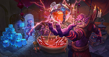 High-resolution , Artistic gaming visuals, Hearthstone background, Creative design HD wallpaper
