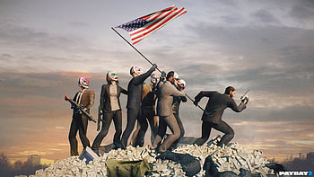 Gage Historical Pack, video game, Payday 2, Chains (Payday), Wolf (Payday), Dallas (Payday) HD wallpaper