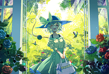 Koishi Komeiji, Koishi Komeiji, Anime, Touhou HD wallpaper