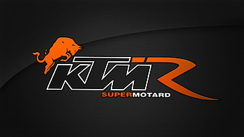 Carbon, KTM Logo HD wallpaper