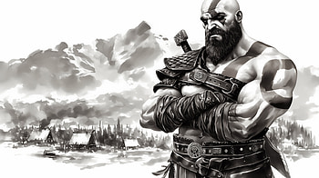 Kratos Epic, video game, God of War, Kratos (God Of War) HD wallpaper