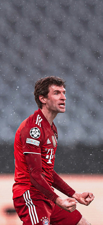 Muller 2021, sports uniform, bayern HD phone wallpaper