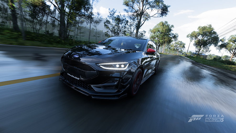 Forza Horizon 5 Ford Focus ST, Ford Focus ST, Forza Horizon 5, vehicle, video game HD wallpaper