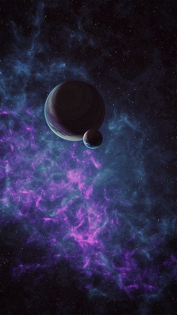 Universe, Planet, Satellite, Open Space HD phone wallpaper