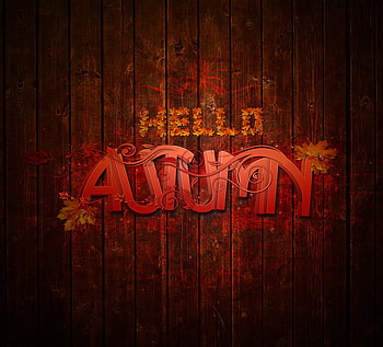 Hello autumn, autumn, season, pretty, fall HD wallpaper