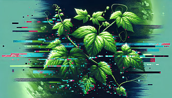 Vine Art, vine, plant, Digital Art, glitch, leaf HD wallpaper