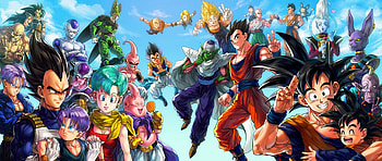 Cell Dragon Ball Z za Gohan Goku Piccolo Raditz Trunks Vegeta Â· | Background ID:647552 HD wallpaper