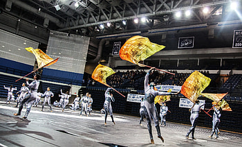 Emanon Winterguard, Color Guard (Flag Spinning) HD wallpaper