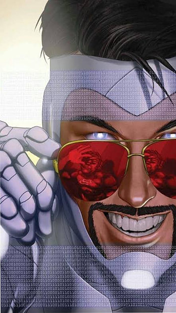 Superior Iroman, glasses, nose HD phone wallpaper