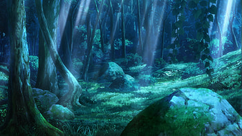Forest In the Heart of Kunoichi Tsubaki HD wallpaper