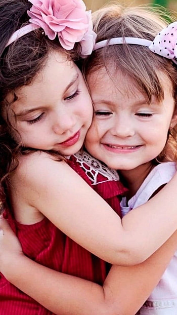 Friendship Whatsapp, Cute, Little Girls HD phone wallpaper