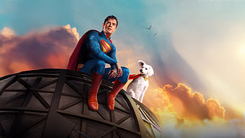 Superman and Krypto, Superman (2025), Superman, Krypto (DC Comics), David Corenswet HD wallpaper