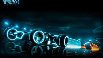 Tron Movie, Futuristic World, Light Cycle, Neon Aesthetics HD wallpaper
