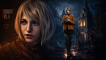 Resident Evil 4 — Ashley's Nightfall ( ), Ashley Graham (Resident Evil), Video Game HD wallpaper