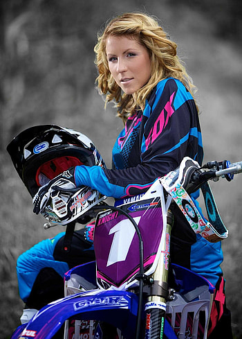 Courtney Knight, Girls and Motorcycles HD phone wallpaper