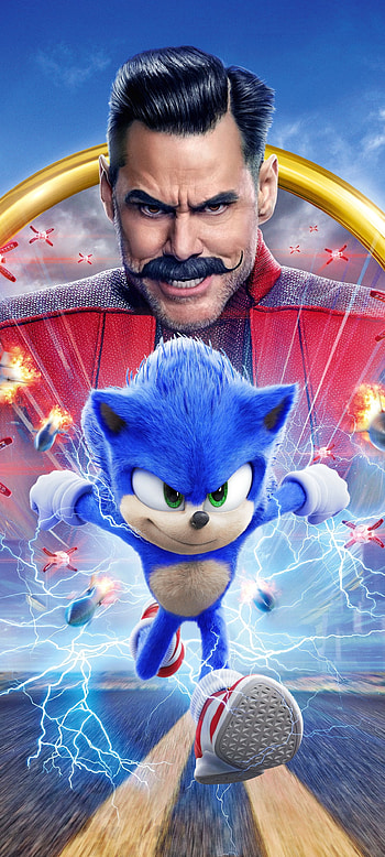 Movie Sonic the Hedgehog, Film adaptation HD phone wallpaper