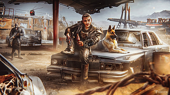 Red rocket stop, Fallout HD wallpaper