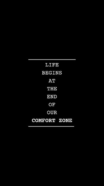 COMFORT ZONE, COMFORTZONE, BLACK, LIFE HD phone wallpaper