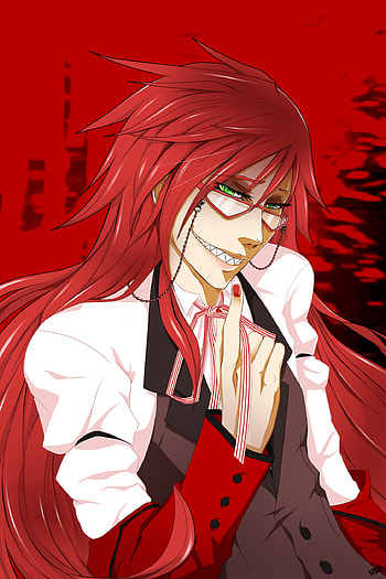 Grell Sutcliff, Anime, Black Butler, Kuroshitsuji HD phone wallpaper