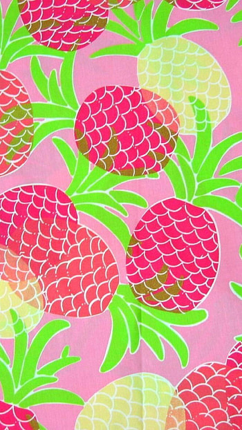 lilly pulitzer patterns pineapple HD phone wallpaper