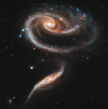 Universe, Stars, Galaxy, Funnel, Spiral, Congestion, Conglomeration, Astronomy HD phone wallpaper