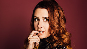 Jesse Lee, red head, American singer HD wallpaper