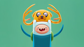 Finn And Jake Adventure Time, artwork, art, digital-art, ai, artist, deviantart HD wallpaper