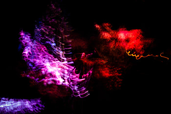 Abstract, Violet, Dark, Neon, Purple, Distortion HD wallpaper