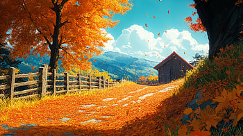 Autumn Serenity: Ultra of Vibrant Leaves, Autumn, autumn leaves, landscape, nature HD wallpaper