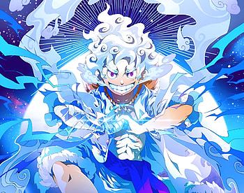 Monkey D. Luffy Gear 5, Anime, One Piece, Monkey D. Luffy, Gear 5 (One Piece) HD wallpaper