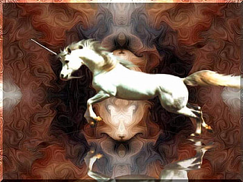 Unicorn Jumping, unicorn, horses, animals, jumping HD wallpaper