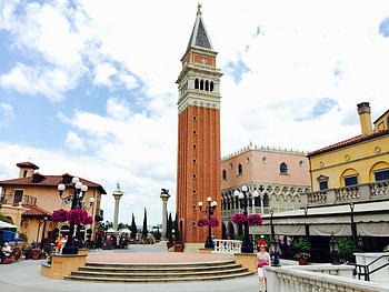 Epcot World Showcase, Disney World, World Showcase, Italy, Epcot HD wallpaper